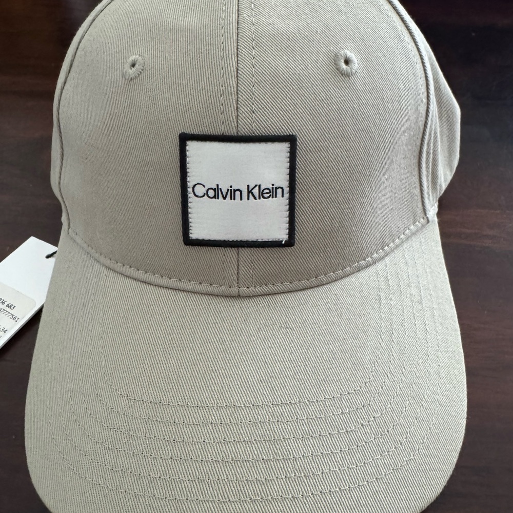 Calvin Klein Men's Beige Cap